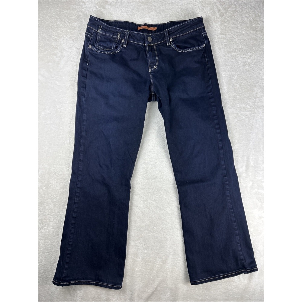 Vintage Vigoss Jeans USA Boot Cut Dark Wash Women's Size 13 Blue Denim